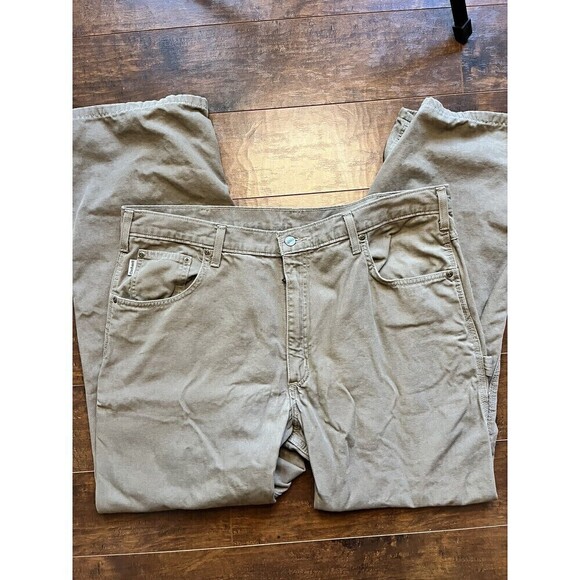 Carhartt Mens Loose Fit Casual Work Wear Pants Mens Size 40x32 - Picture 1 of 5
